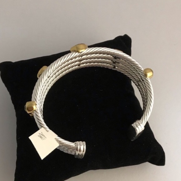 Gemstone Cable Cuff - Picture 8 of 11